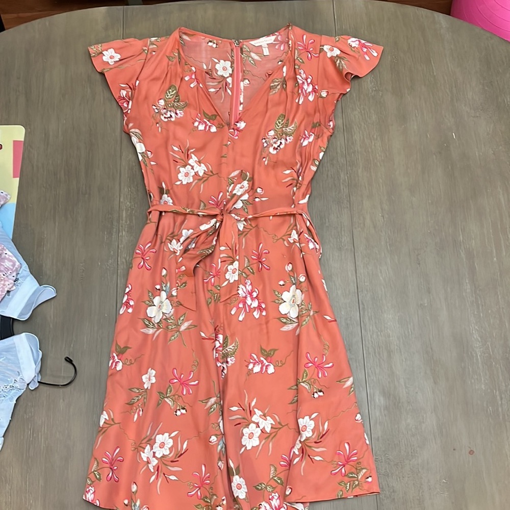 Rebecca Taylor, size 0, pink floral dress
